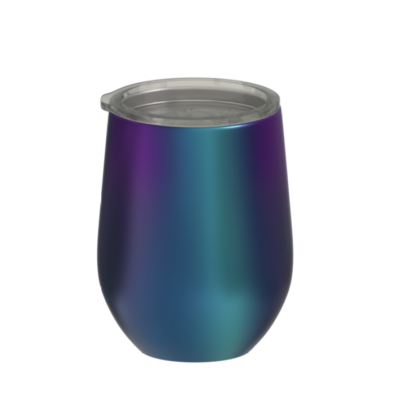 Custom Color Insulate Stainless Steel Egg Shape Cup Travel Coffee Mug Double Wall Vaccum Tumbler Wine Bottle