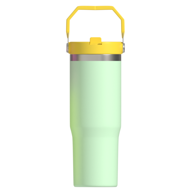Hot Selling Custom Double wall  20oz/30oz Tumbler  Insulated Stainless Steel Coffee Tumbler with Handle Lid