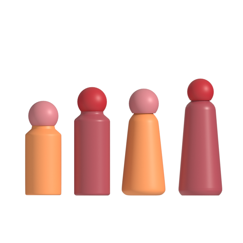 Hongtai Drinkware Stainless Steel 350ML Water Bottle Round PP Lid BPA Egg Cap Double Wall Vacuum Insulated