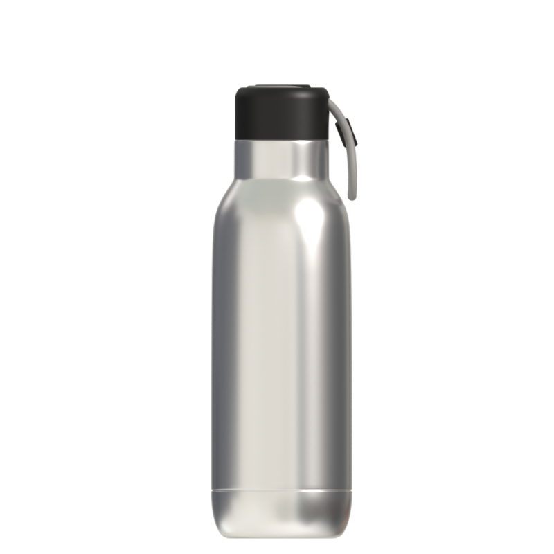 Double Wall Stainless Steel Thermos Vacuum Flask Outdoor Knight Cold Hot Water Bottle With Lid And Rope Handle