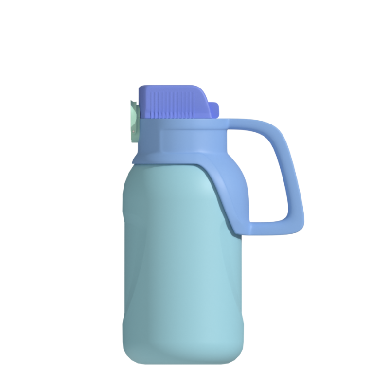 Hongtai Drinkware Water Jug Double Wall Vacuum Jug for Expedition 12 Hours for Cold and 24 Hours for Hot Bottle with Handle