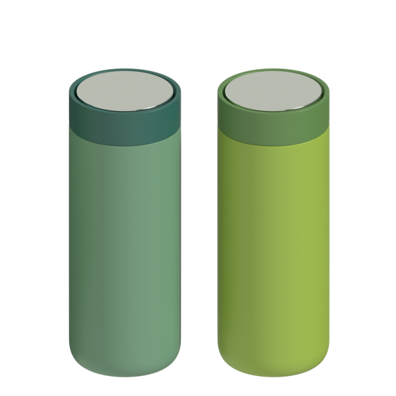 Дорожня чашка з високоякісної нержавіючої сталі нового стилю 400 мл із вакуумною ізоляцією та кришкою для пиття на 360 градусів