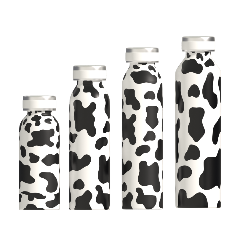 زجاجة مياه معزولة بتفريغ الهواء مزدوجة الجدار سعة 350 مل عالية الجودة من المصنع، زجاجة حليب من الفولاذ المقاوم للصدأ