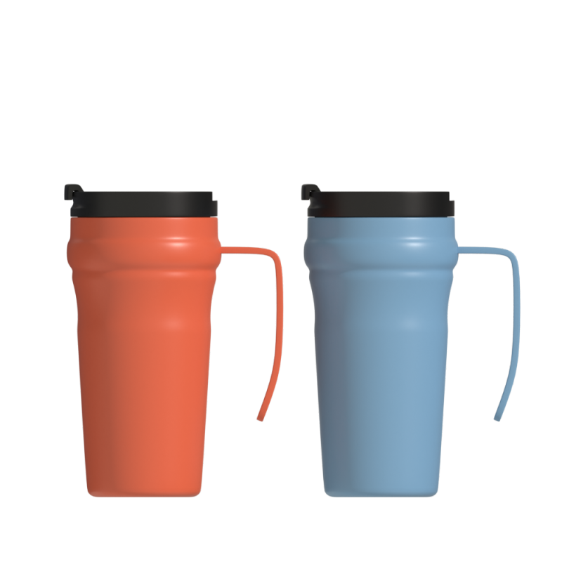 Wholesale Manufacturer Eco-Friendly Stainless Steel Double Wall Vacuum Insulated Coffee Mug With Handle