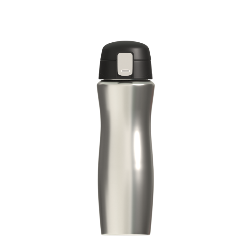 Hongtai Drinkware 500ML Water Bottle with Lock Cap SS 304 Food Grade Material BPA Free Lid Hot & Cold Water Flask.