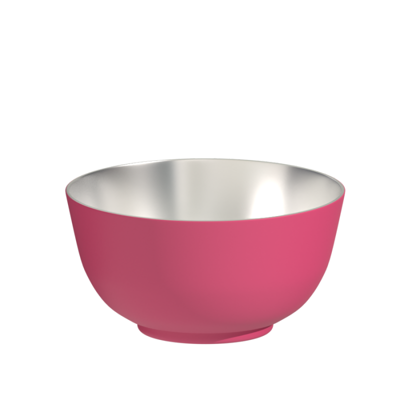 700ml Eco-friendly Salad Stacking Bowl Set Pancake Stainless Steel Double Wall Vacuum Food Bowls Metal Kitchen Bowls