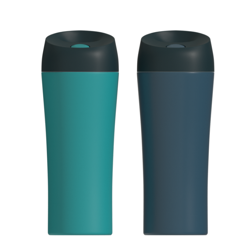 Hot selling 450ml Vacuum insulated coffee cup thermal mug with 360 degree water outlet lid