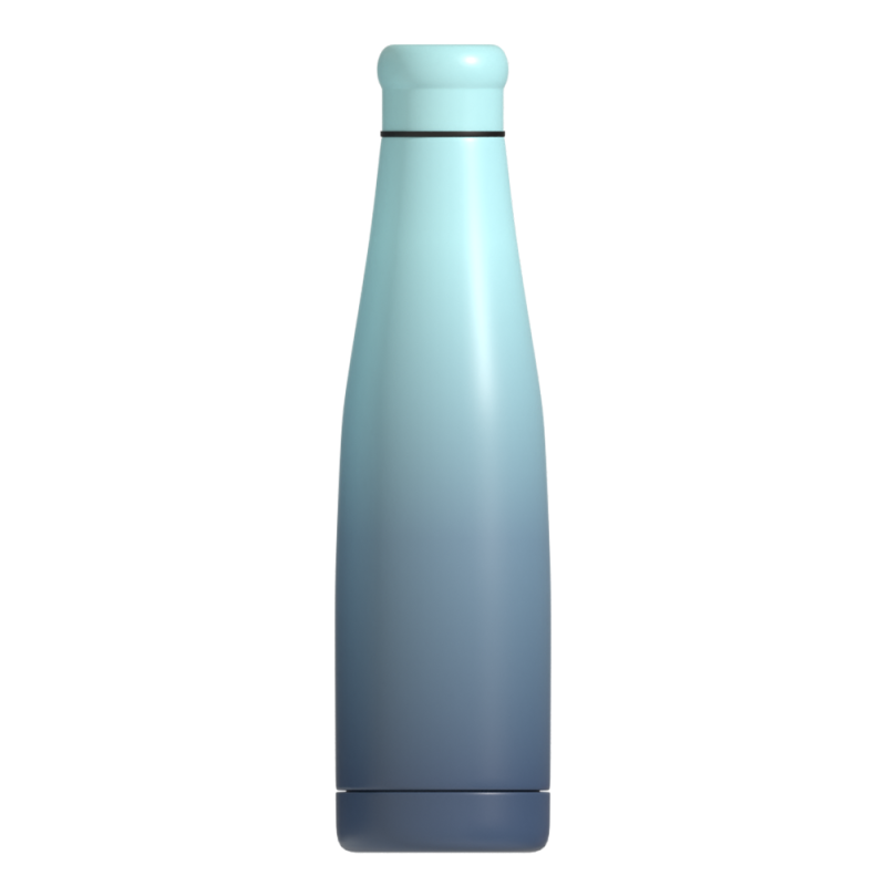 550ml Custom Colors Cola Shaped Sports Water Bottle Double Wall Stainless Steel Vacuum Thermos Flask