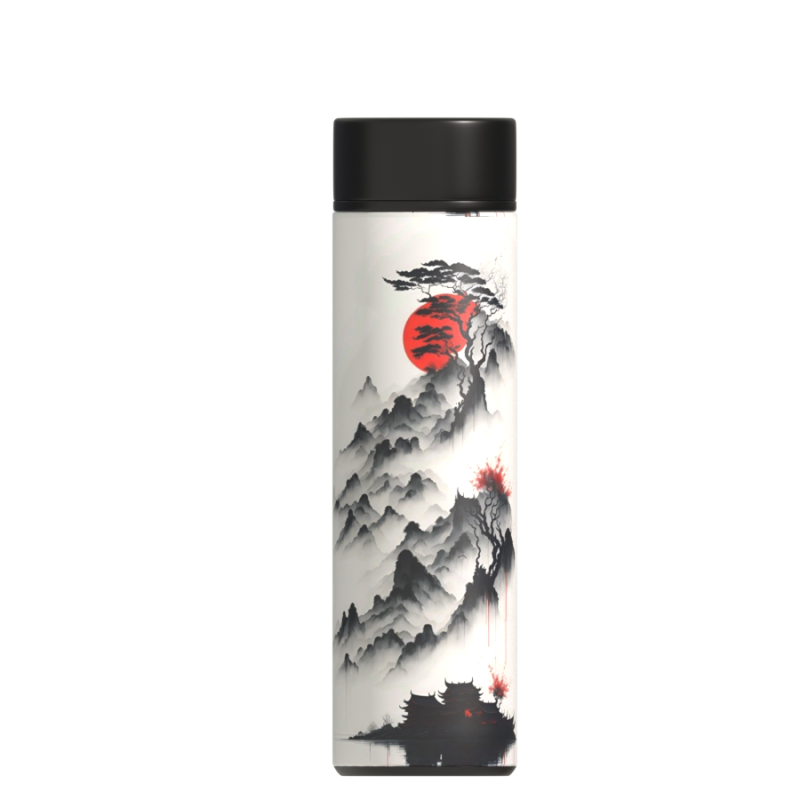 500ml Double Wall  Insulated Thermos Flask Stainless Steel Water Bottle for Business Gift