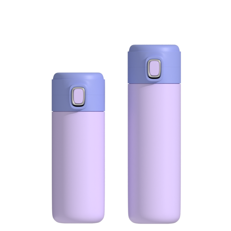 Hot selling 400 ml double stainless steel button cup