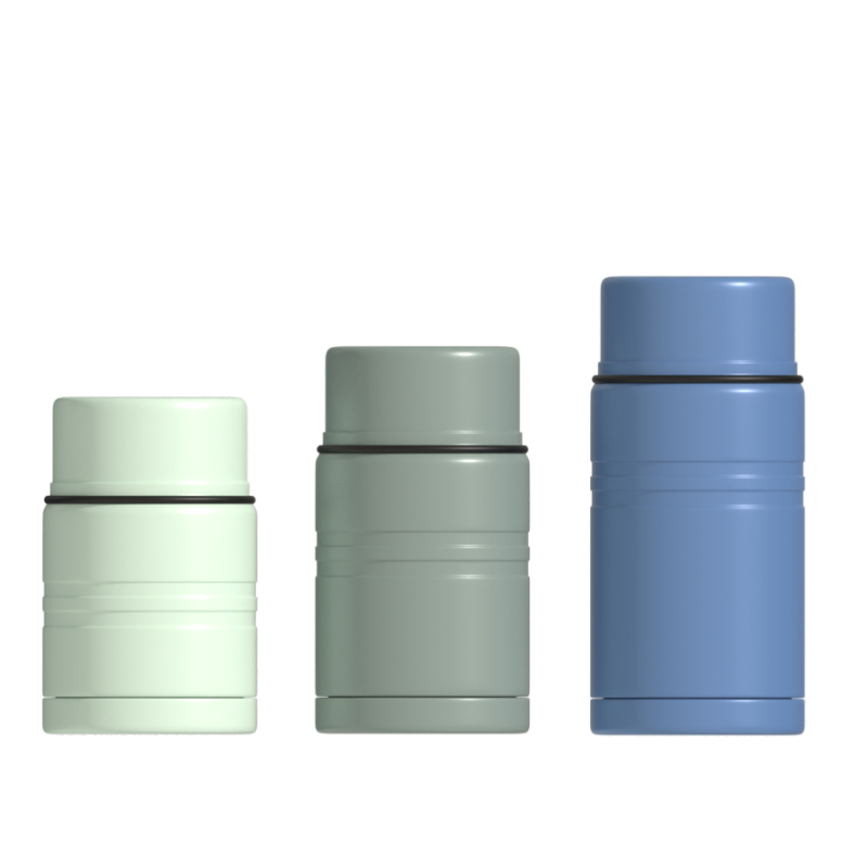 High Quality Stainless Steel Thermal Food Jar Double Wall Vacuum Insulated Food Container  With Spoon