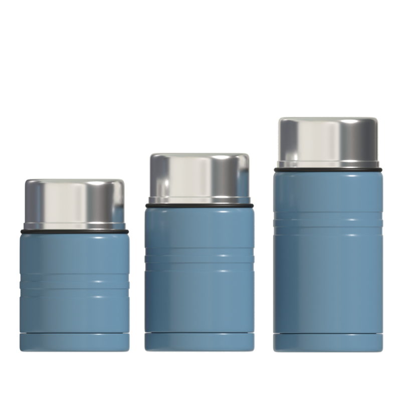 350/500/750ml Eco-friendly Stainless Steel Baby Thermos Lunch Box For Hot Food Insulated Vacuum Food Jar