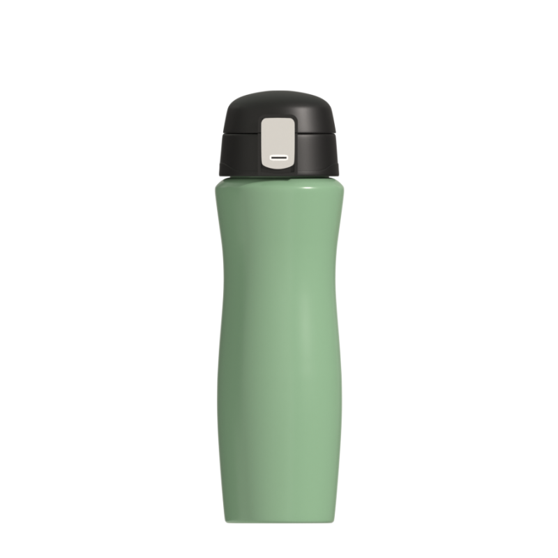 Hongtai Drinkware 500ML Water Bottle with Lock Cap SS 304 Food Grade Material BPA Free Lid Hot & Cold Water Flask.