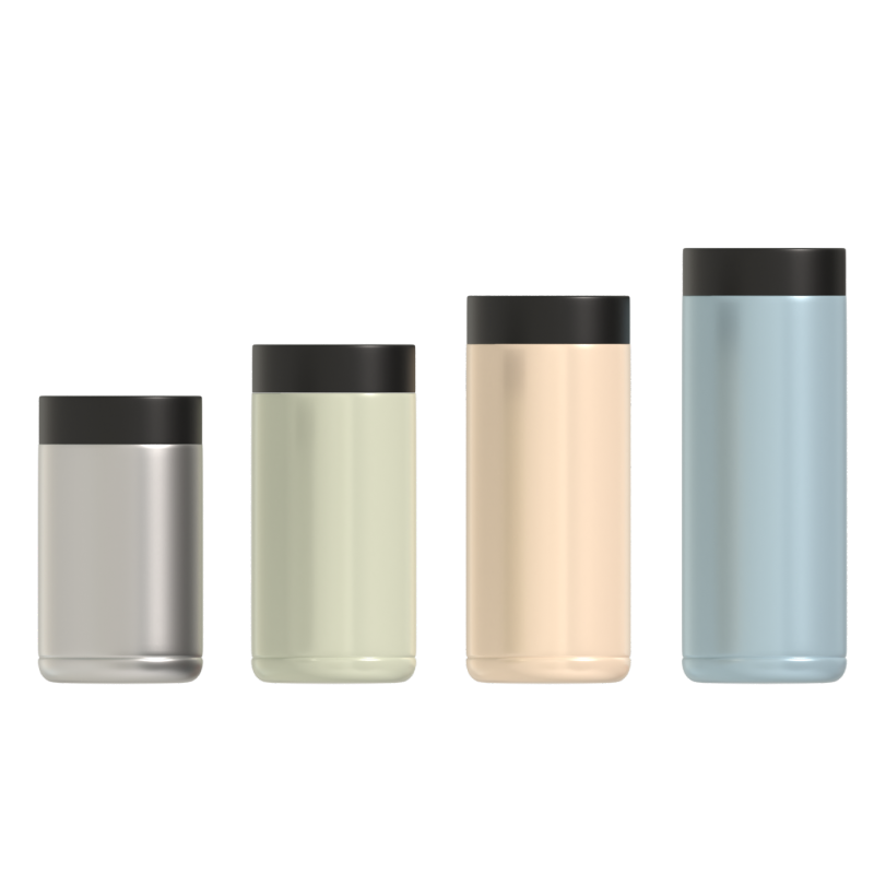 Multi-capacity custom tank cooler Stainless steel double-wall beer can