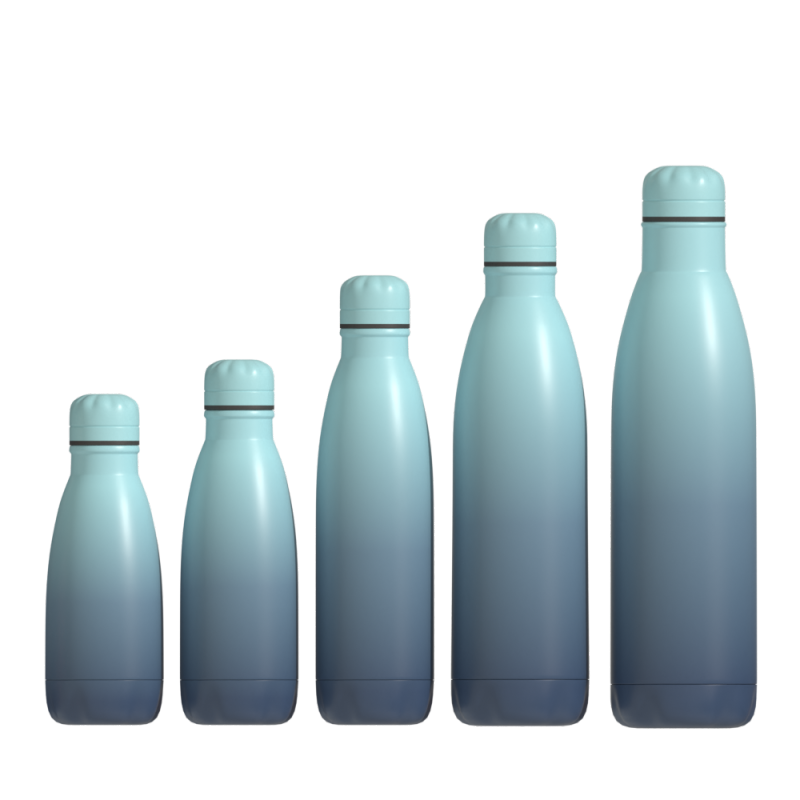 2023 Hot Selling Customized Colors&logo 17oz Cola Shaped Sports Bottle Double Wall Stainless Steel Vacuum Insulated Water Bottle