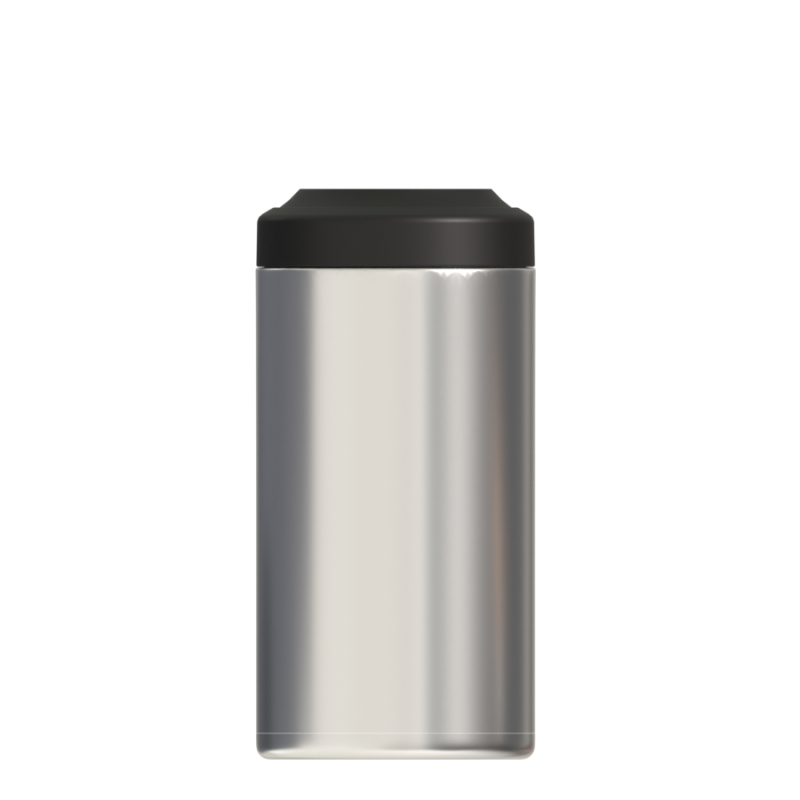 12oz Double Wall Wine Cooler Stainless Steel Small Coal Cooler Metal Champagne Beer Ice Bucket Can Cooler