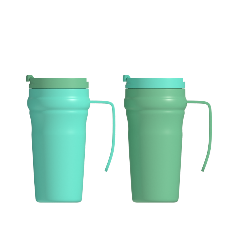 Wholesale Manufacturer Eco-Friendly Stainless Steel Double Wall Vacuum Insulated Coffee Mug With Handle