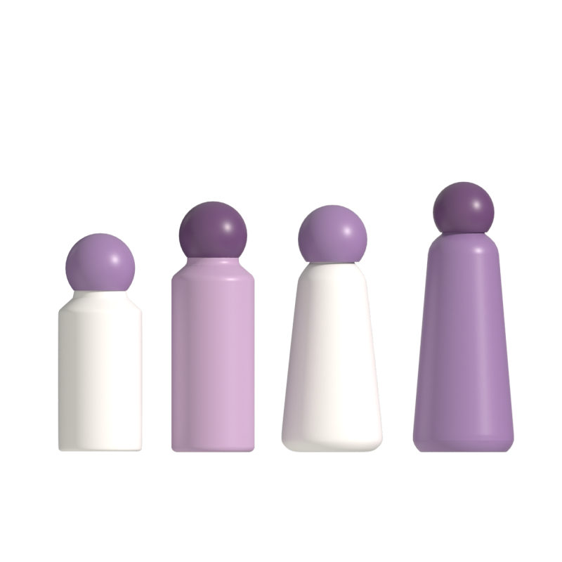 Hongtai Drinkware Stainless Steel 350ML Water Bottle Round PP Lid BPA Egg Cap Double Wall Vacuum Insulated