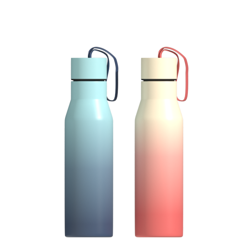 Чашка из нержавеющей стали с двойными стенками, изолированная бутылка для напитков, стакан для воды