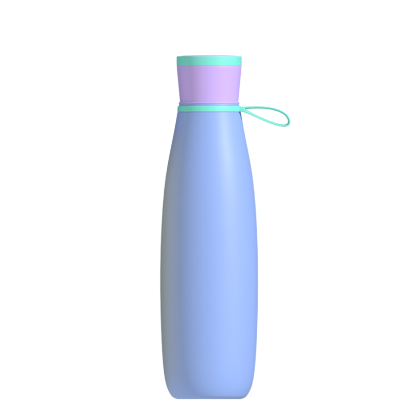 Hongtai Drinkware Bluetooth Water Bottle Vacuum Flask with Music Speaker Chargable Lid with Strap Party Bottle