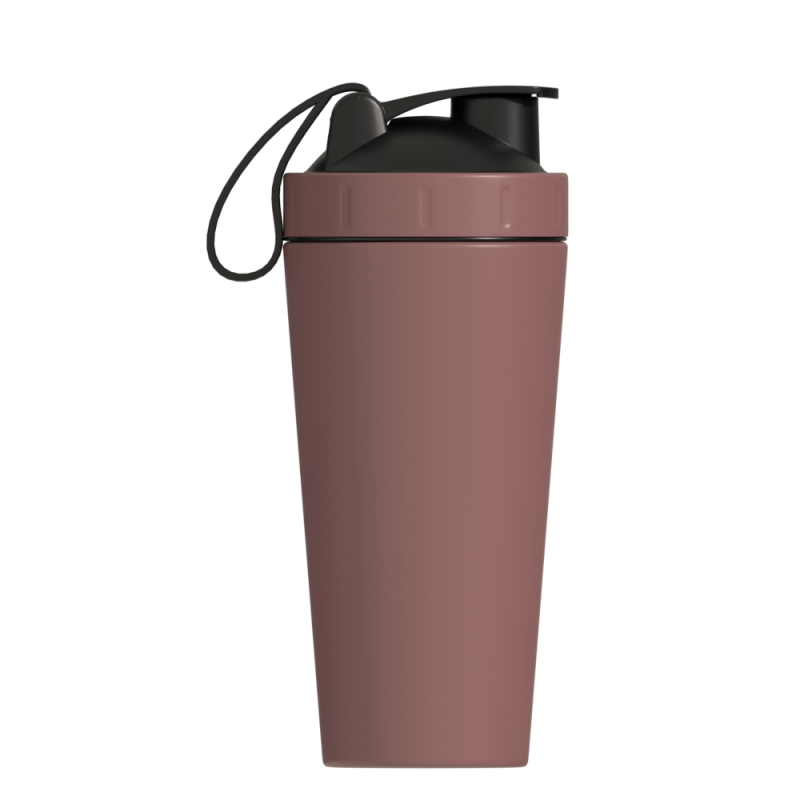 Wholesale Gym Sports Stainless Steel Single Wall Protein Shaker Bottle Metal Customized Color Wholesale High Quality Shaker