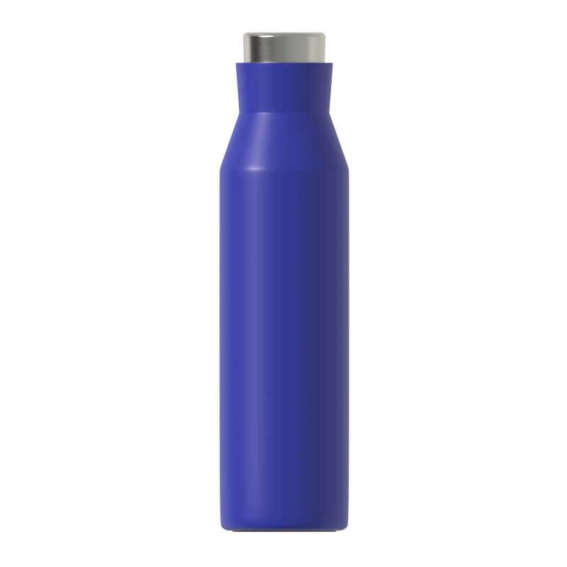 Бутылка для воды из нержавеющей стали с двойными стенками и вакуумной изоляцией объемом 600 мл/700 мл с выдвижной крышкой для пеших прогулок