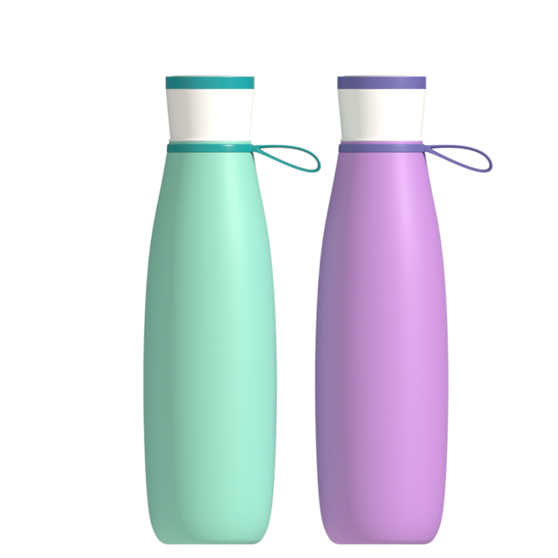Hongtai Drinkware Bluetooth Water Bottle Vacuum Flask with Music Speaker Chargable Lid with Strap Party Bottle