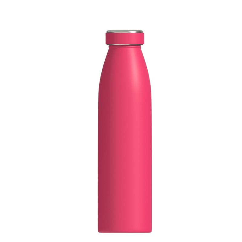 17OZ Stainless Steel Double Wall Insulated Vacuum Flasks With Different Lids Thermos Milk Water Bottle