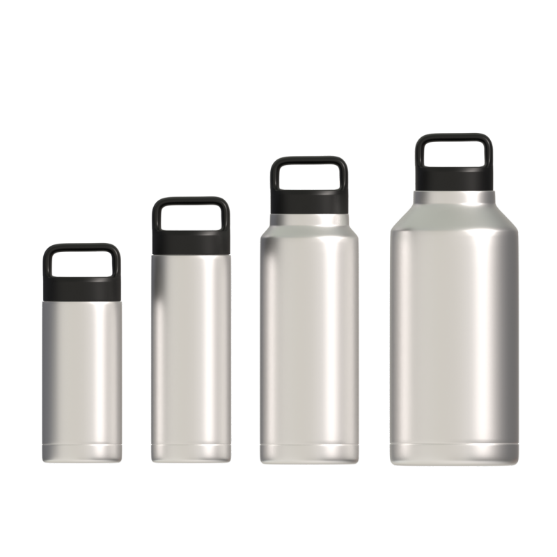 40oz Stainless Steel Custom Large Capacity Wide Mouth Vacuum Insulated Water Bottles For Sports Camping