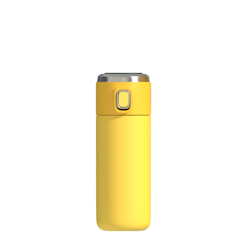 Smart Water Drinking Bottle With Tea Infuser Digital Led Temperature Display Lid Thermos Stainless Steel Insulated Vacuum Flask