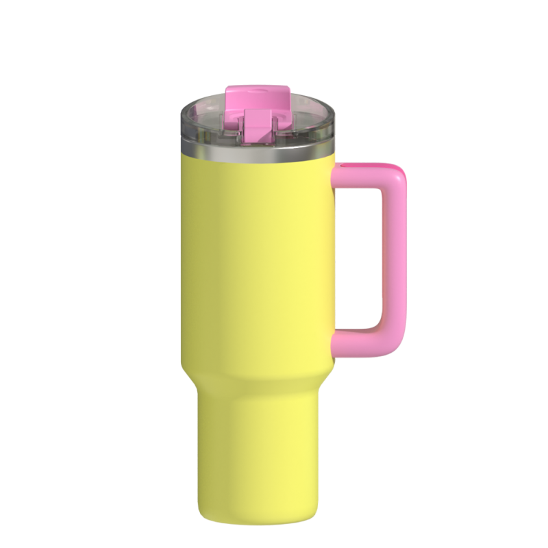 Best Quality Double Wall Thermos Vacuum Insulated Flask Stainless Steel Water Bottle With Handle Coffee Tumbler