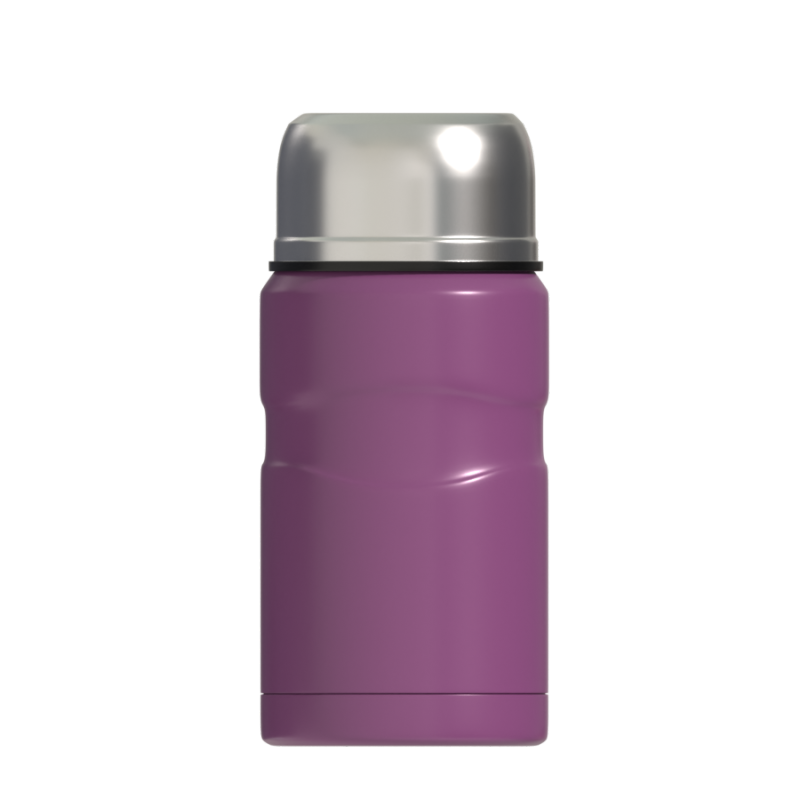 Hongtai Drinkware 750ml Food Flask Portable Lunch Box Recycled Stainless Steel 18/8 Metal Snack Box for Gift