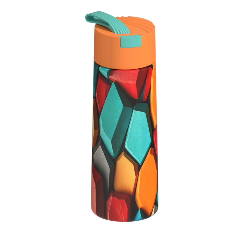 Creative Fashion Thermos Cup New Arrival Custom Logo Stainless High Temperature Steel Resistance Vacuum Double Walled Glass Tea