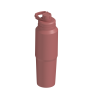 Hongtai Drinkware 40OZ Mortar Shape Wide Mouth Water Bottle Vacuum Flask with Carry Handle
