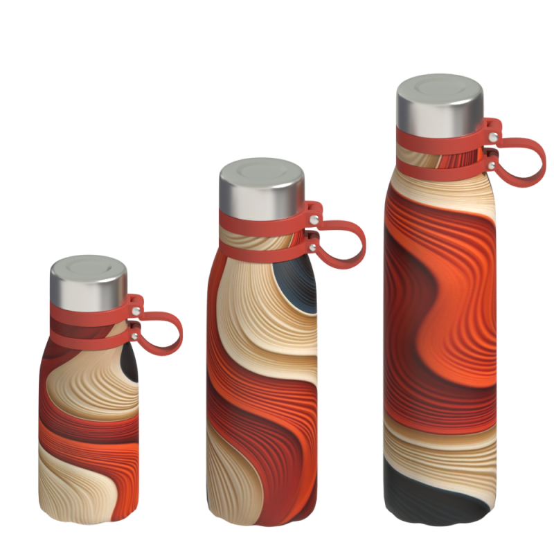 Gas Transfer Design Stainless Steel Double Wall Vacuum Flask Insulated Stainless Steel  Thermos Water Bottle