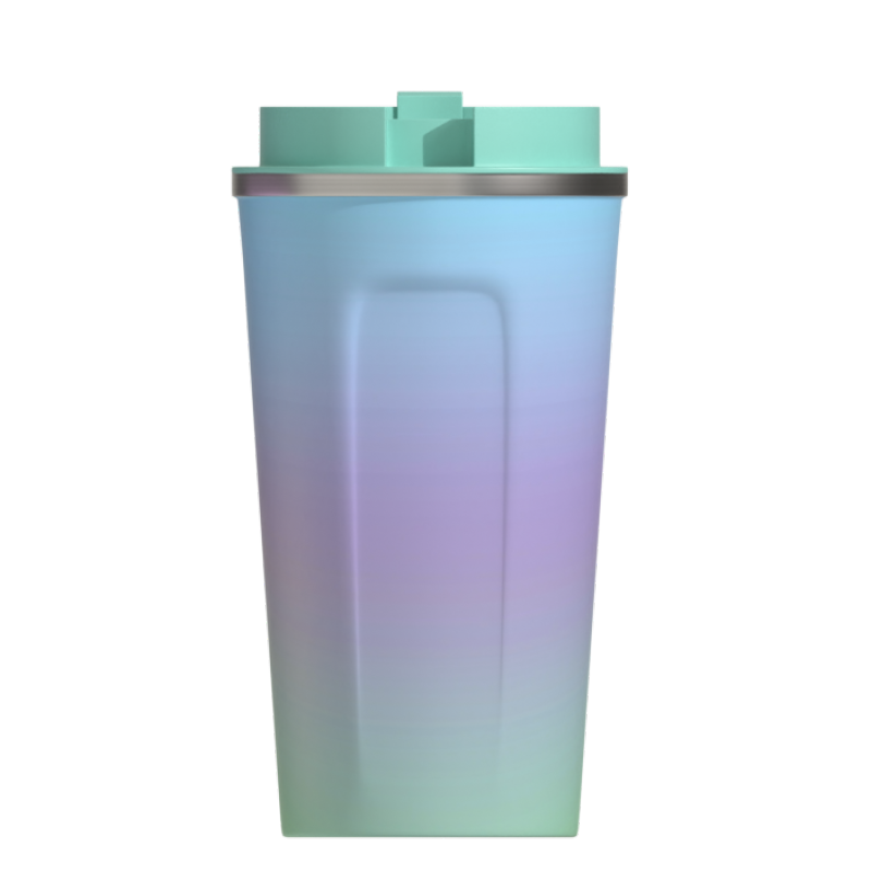 Hot Selling 380ml Stainless Steel Coffee Double Wall Insulated Travel Tumbler With Silicone Sleeve Leakproof Lid