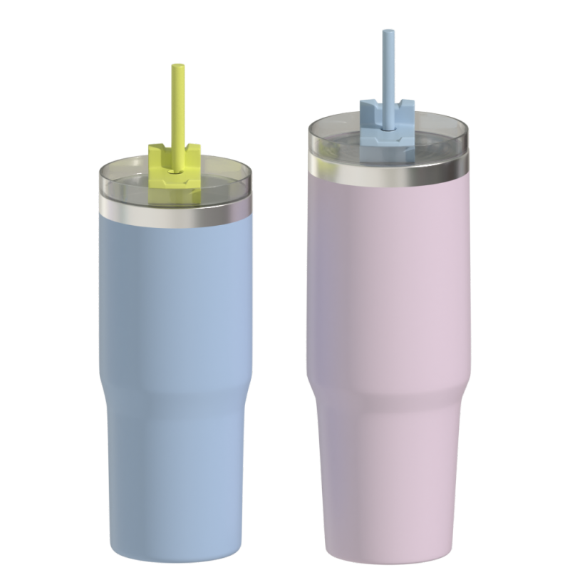 Wholesale Tumbler Cups 20oz 30oz Stainless Steel Tumbler Insulated Coffee Mug with Straw
