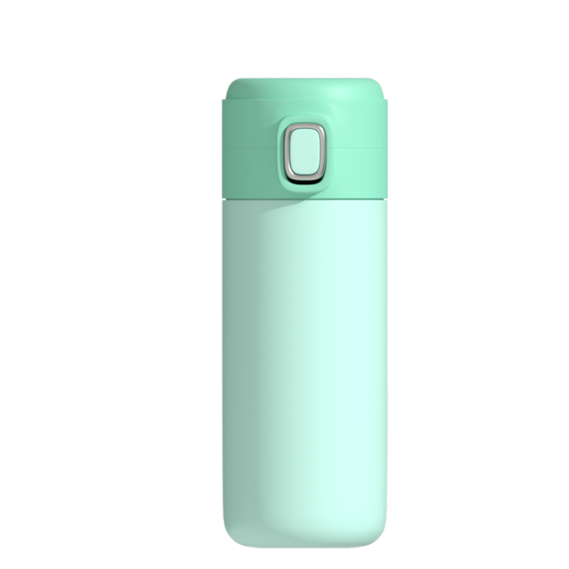 Hot Selling Double Wall 304 18/8 Stainless Steel Vacuum Flask Insulated Sport Water Bottle With Press Button Lid