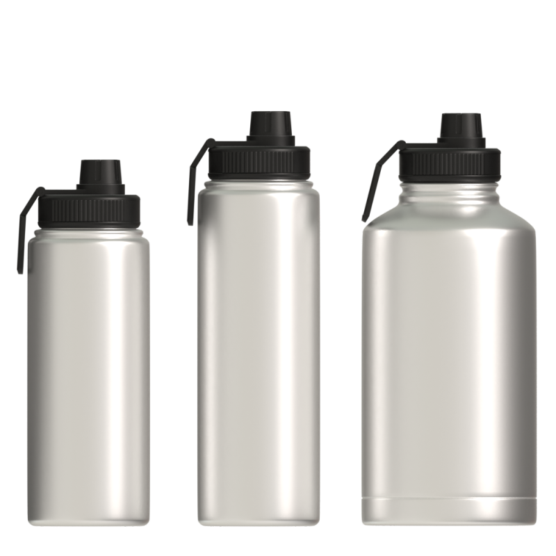 Eco-friendly Stainless Steel Wide Mouth Vacuum Flasks Insulated Thermos For Outdoor Sport Water Bottle