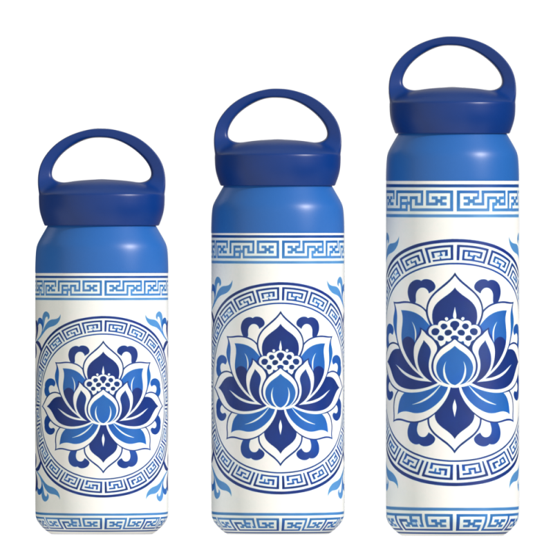 2023 New Products 350ml 500ml Japanese Insulated Vacuum Stainless Steel Water Bottle Portable Gift Cups Thermal Vacuum Flask