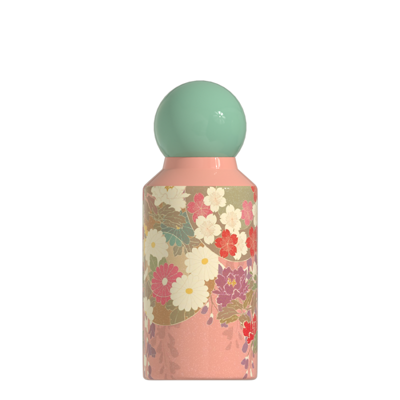 Hongtai Drinkware Stainless Steel 350ML Water Bottle Round PP Lid BPA Egg Cap Double Wall Vacuum Insulated