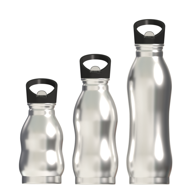 350 ml maßgeschneiderte kürbisförmige Edelstahl-Wasserflasche im Großhandel