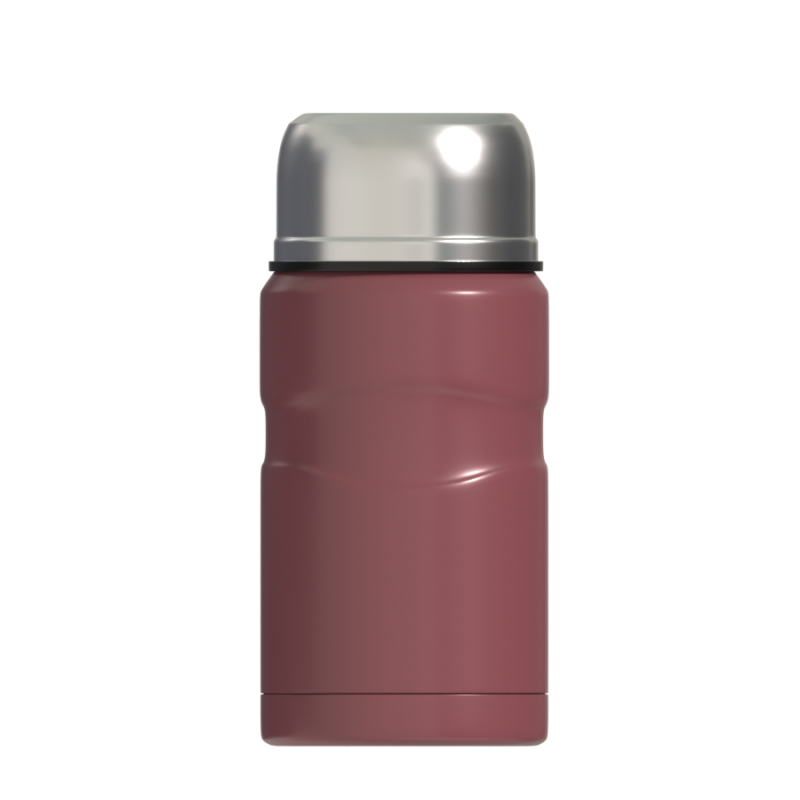 Hongtai Drinkware 750ml Food Flask Portable Lunch Box Recycled Stainless Steel 18/8 Metal Snack Box for Gift