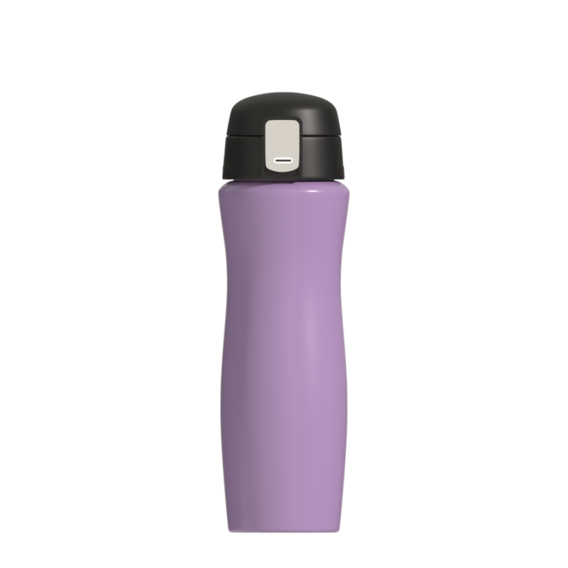 Hongtai Drinkware 500ML Water Bottle with Lock Cap SS 304 Food Grade Material BPA Free Lid Hot & Cold Water Flask.
