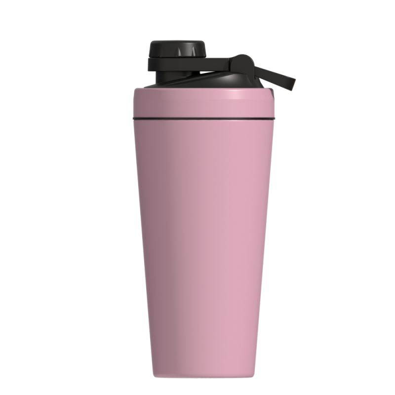 750ml BPA Free Stainless Steel Custom Logo Gym Sport Metal Protein Shaker Bottle with Mixing Ball