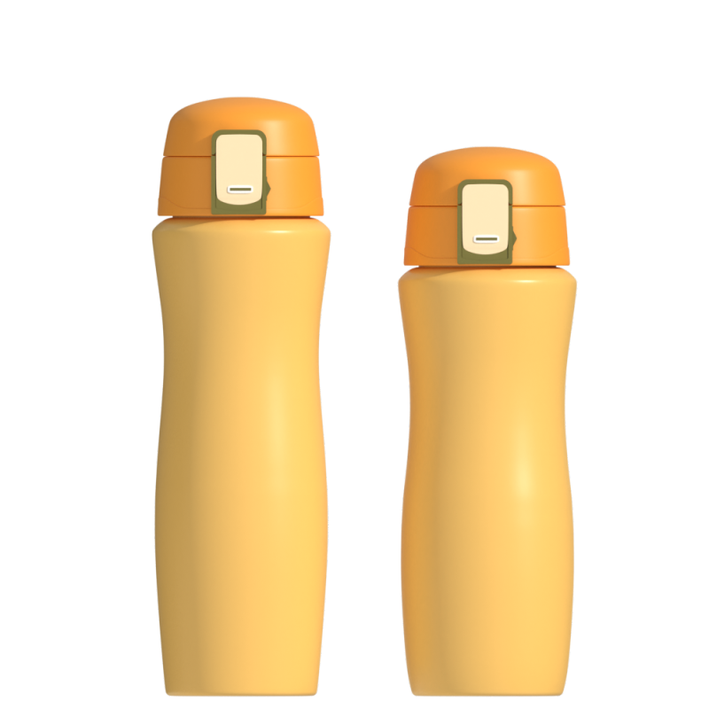 Бутылка для воды без BPA, металлическая изоляционная колба для воды, прыгающая чашка из нержавеющей стали, вакуумная бутылка для воды