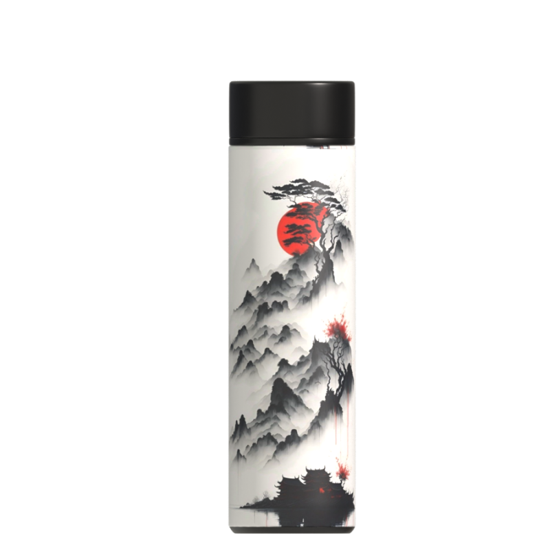 Stainless Steel Vacuum Flask 500ml Double Wall Insulated Tea Infuser Travel Bottle