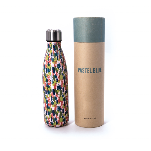 17oz sport flask steel vacuum insulated double walled cola shape metal water bottle kids water bottle