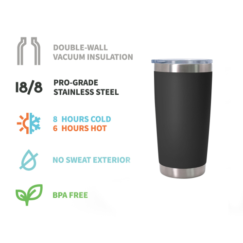 Wholesale Tumbler Stainless Steel Vacuum Insulated Coffee Mugs 10OZ 20OZ 30OZ  Modern Double Walled Travel Mug