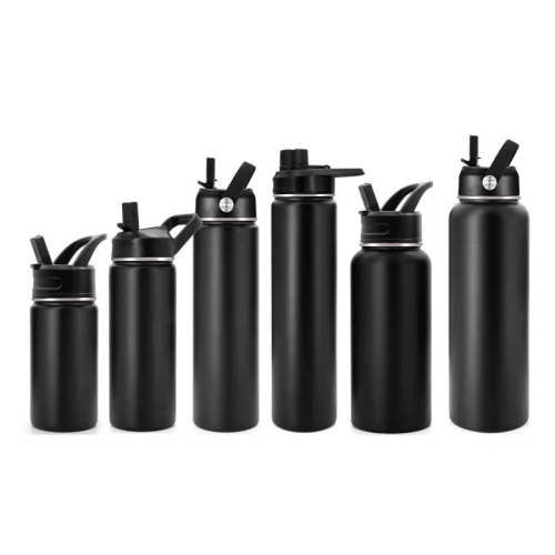 Wide Mouth 304 Stainless Steel Double Wall Vacuum Flask Tumbler 32 oz Water Bottle For Hiking Camping